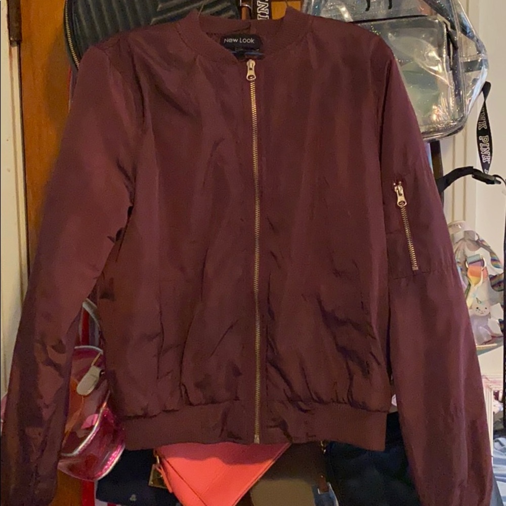 Maroon jacket